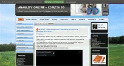 Desktop Screenshot of anaglify.online-pl.com